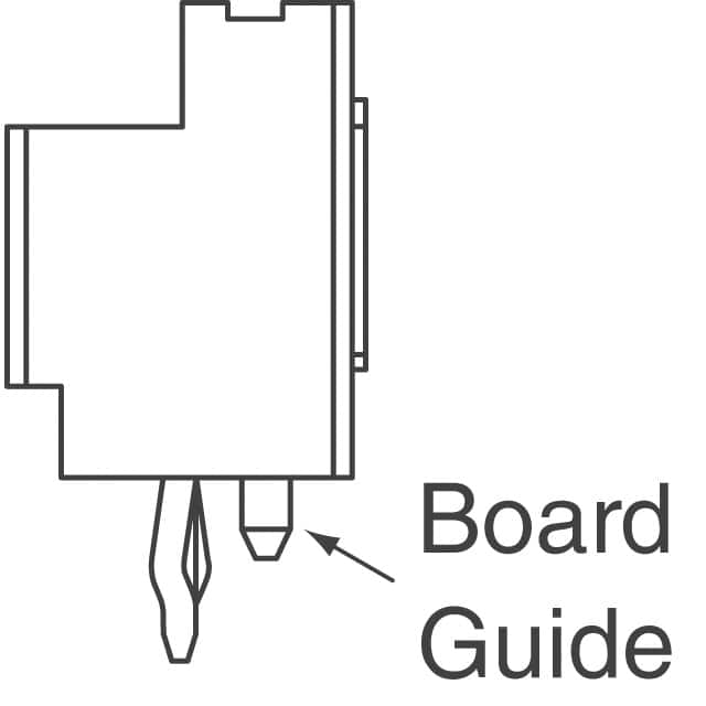 2132230-4 TE Connectivity AMP Connectors  Embases à broches mâles